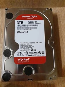 Свіжий надійний жорсткий диск 3TB WD Red (NAS) 1к годин Trade-in