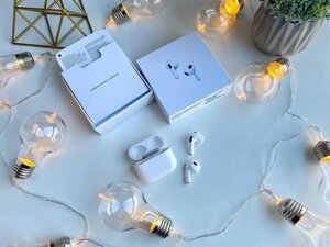 Lux Навушники коп Apple AirPods 3 gen White+ чохол у подарунок