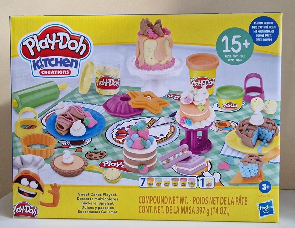 PLAY-DOH Kitchen Creations Ігровий набір Sweet Cakes від компанії K V I T K A - фото 1