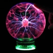 Плазмовий шар Тесла Блискавка Світильник нічник від компанії K V I T K A - фото 1