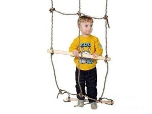 Підвісна драбинка подвійна для дитячого майданчика