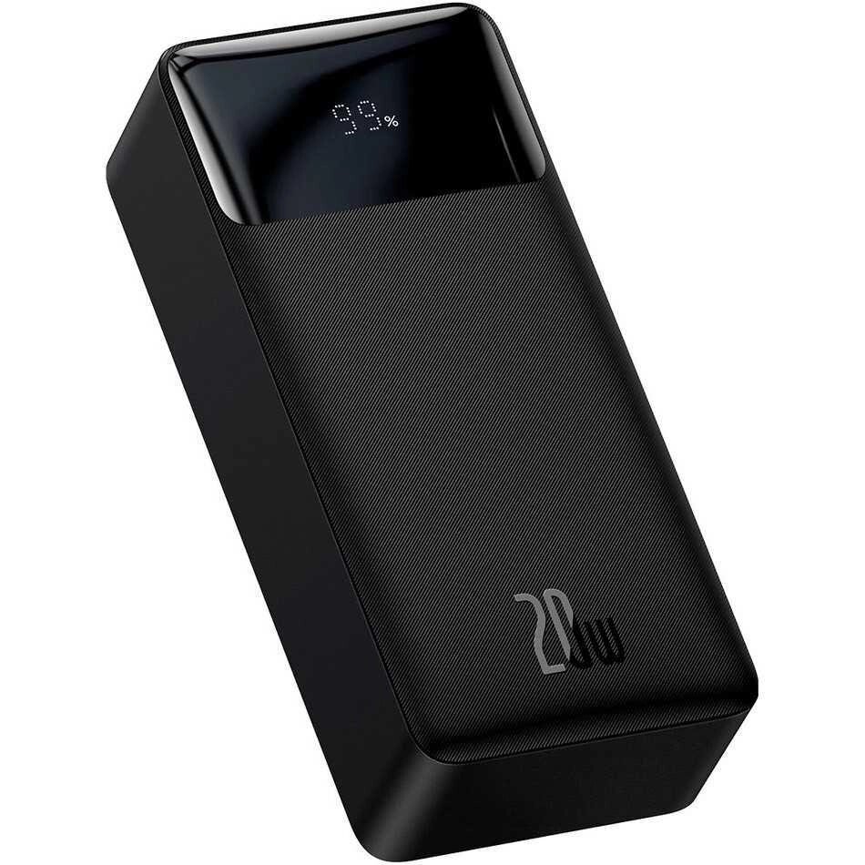 Повербанк Baseus 30000mAh Bipow 20W швидка зарядка power bank від компанії K V I T K A - фото 1