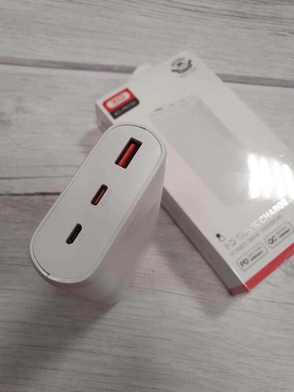 Повербанк Power Bank XO PR-150 20000mAh PD20W QC 18W від компанії K V I T K A - фото 1