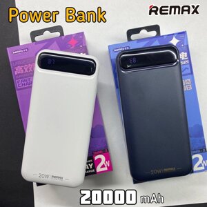 Power Bank 20000 mAh 20W. Повербанк Remax