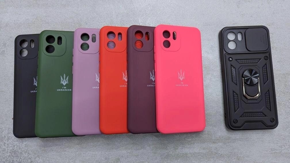 Преміум якість Xiaomi Redmi A1 Протиударні чохол софт тач від компанії K V I T K A - фото 1