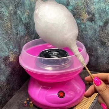 Прилад для виготовлення солодкої вати апарат Cotton Candy Maker від компанії K V I T K A - фото 1