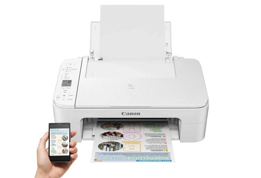 Принтер сканер ксерокс Canon 3 в 1 кольоровий, Друк з телефону від компанії K V I T K A - фото 1