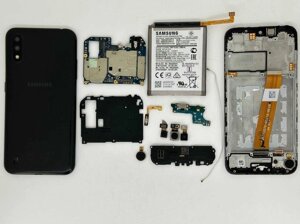 Розбирання телефона Samsung Galaxy A015 SM-A015F шрот, запчастини