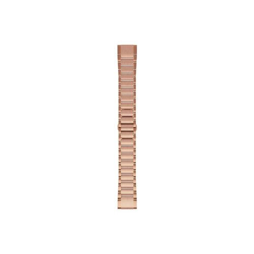 Ремінець Garmin Ремешок для Fenix 5S Plus 20mm QuickFit Rose Gold-tone Stainless Bands (010-12739-02)