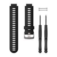 Ремінець Garmin Силіконовий ремінець на зап'ясті для Forerunner 735XT Black/Gray Watch Band 010-11251-0K