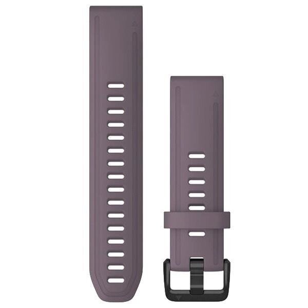 Ремінець Garmin Ремешок для Fenix 6s 20mm QuickFit Purple Storm Silicone (010-12871-00) від компанії K V I T K A - фото 1
