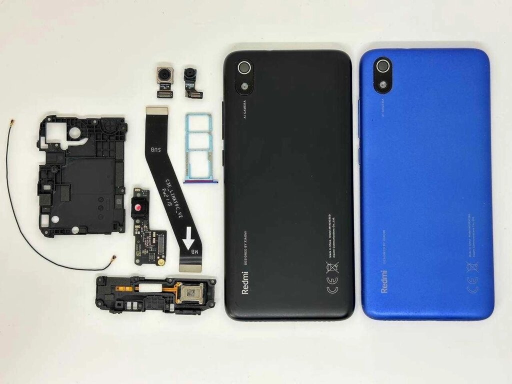 Розбирання телефона Xiaomi Redmi 7A шрот, запчастин від компанії K V I T K A - фото 1