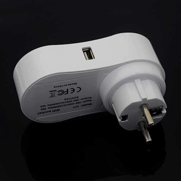 Розумна WI-FI смарт-розетка Socket USB 4981 м7 від компанії K V I T K A - фото 1