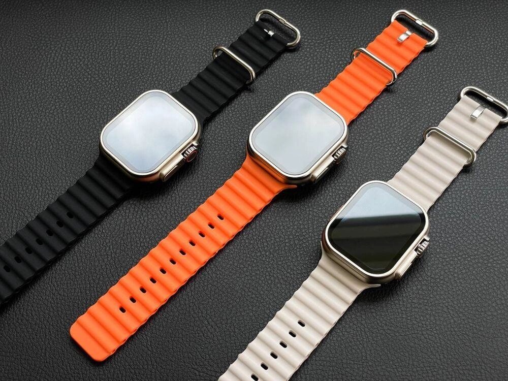 Розумний смарт-годинник 8 серії Smart Watch Ultra 49 mm HW8 Max Orange від компанії K V I T K A - фото 1