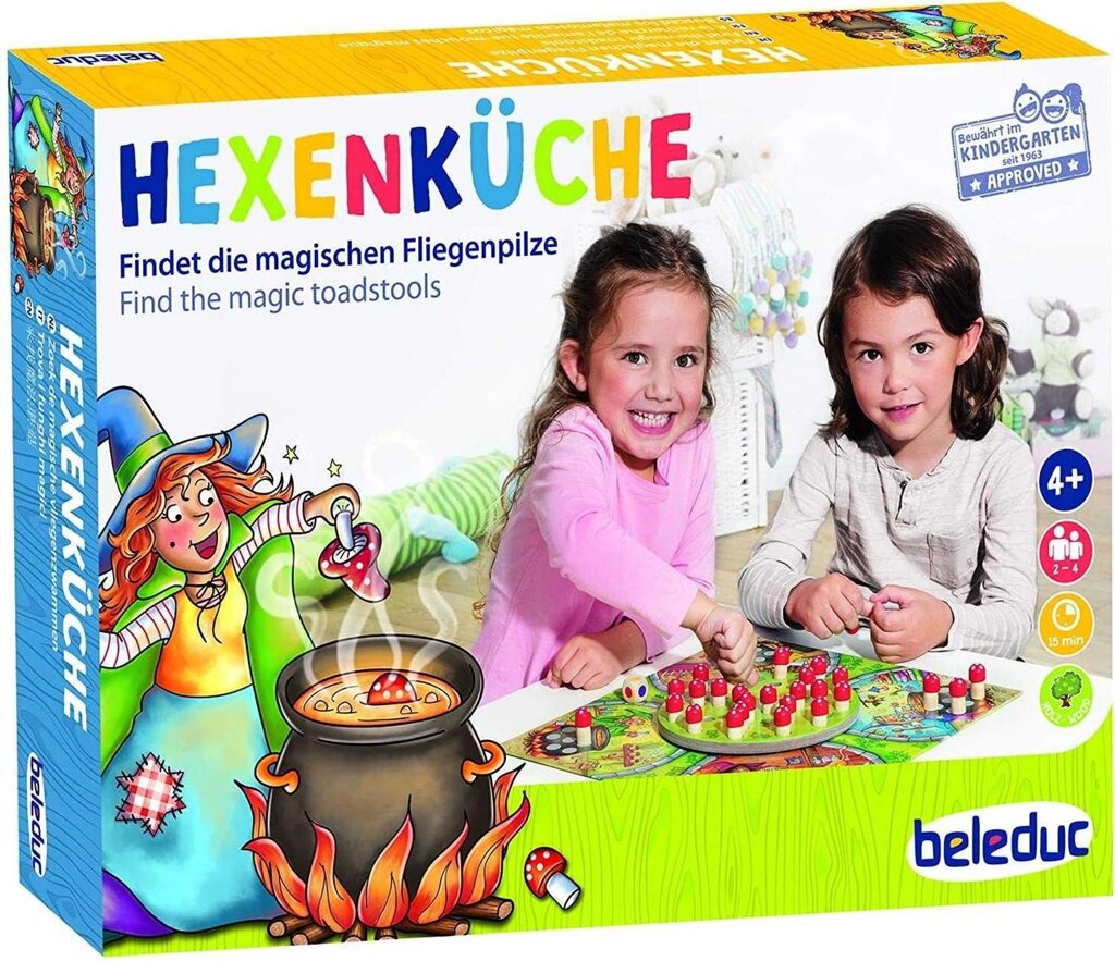 Розвивальна гра Кухня магів, Beleduc Hexenkuche оригінал від компанії K V I T K A - фото 1
