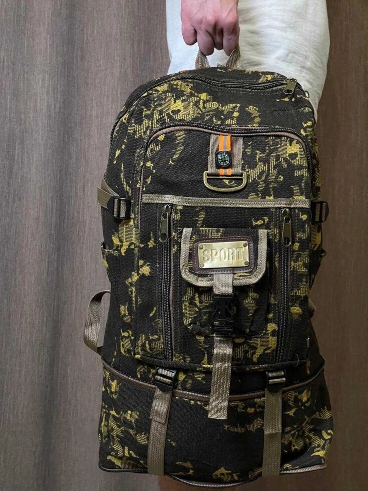 Рюкзак 70 літрів. Тактичний, військовий, спортивний, похідний, сумка від компанії K V I T K A - фото 1