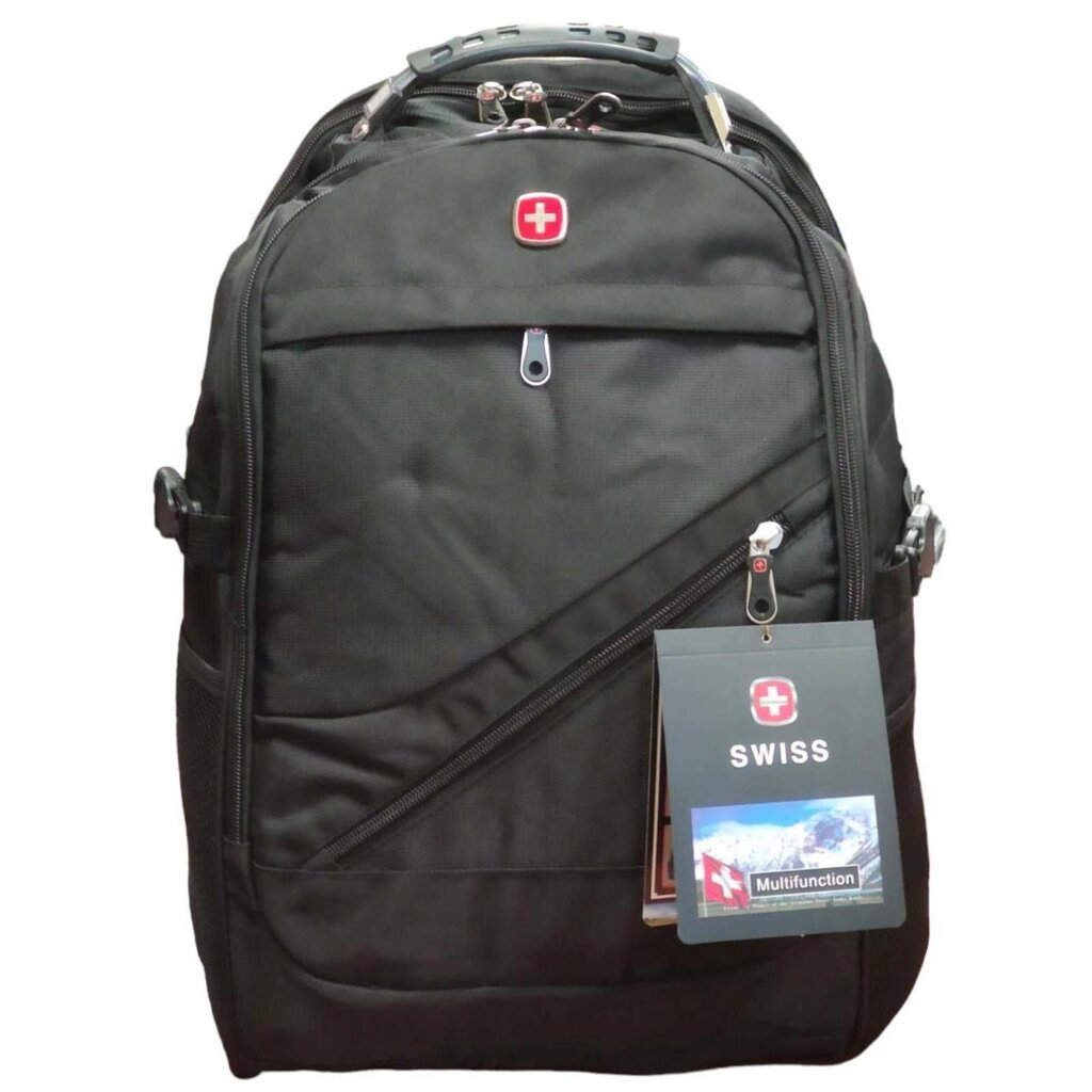 Рюкзак міський Swiss Bag 8810 з дощовиком 50*33*25см 32 літри з USB від компанії K V I T K A - фото 1