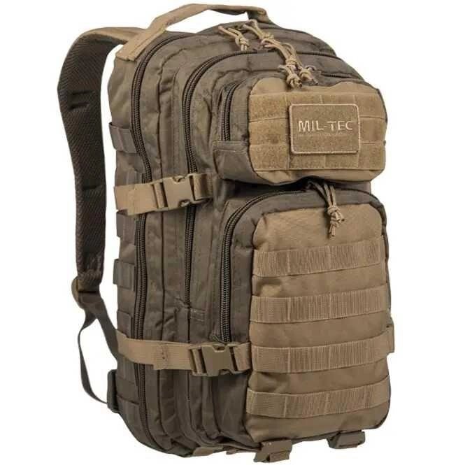 Рюкзак Tactical Mil-Tec Assault L 36 л. Olive/Coyote (14002302) від компанії K V I T K A - фото 1