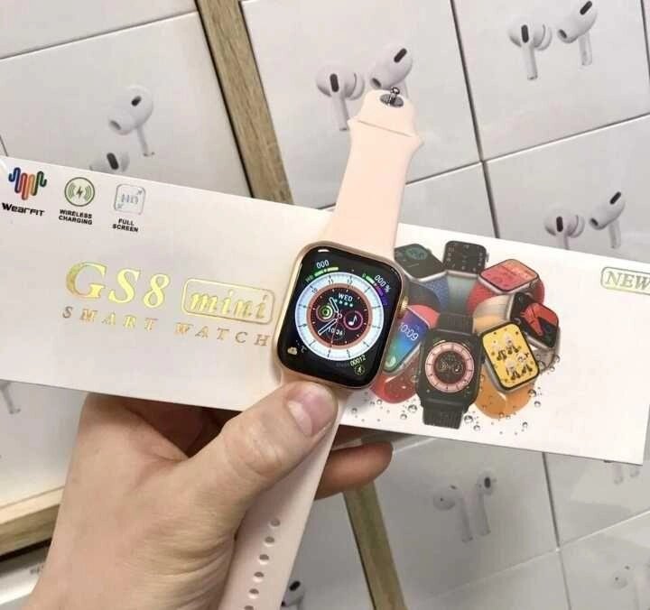 Смарт годинник Smart Watch 8 Кращі серед аналогів коп GS8 Mini (41мм) від компанії K V I T K A - фото 1