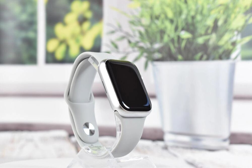 Смарт-годинник Smart Watch GS8 Mini, 41 мм, дзвінки сірий колір від компанії K V I T K A - фото 1