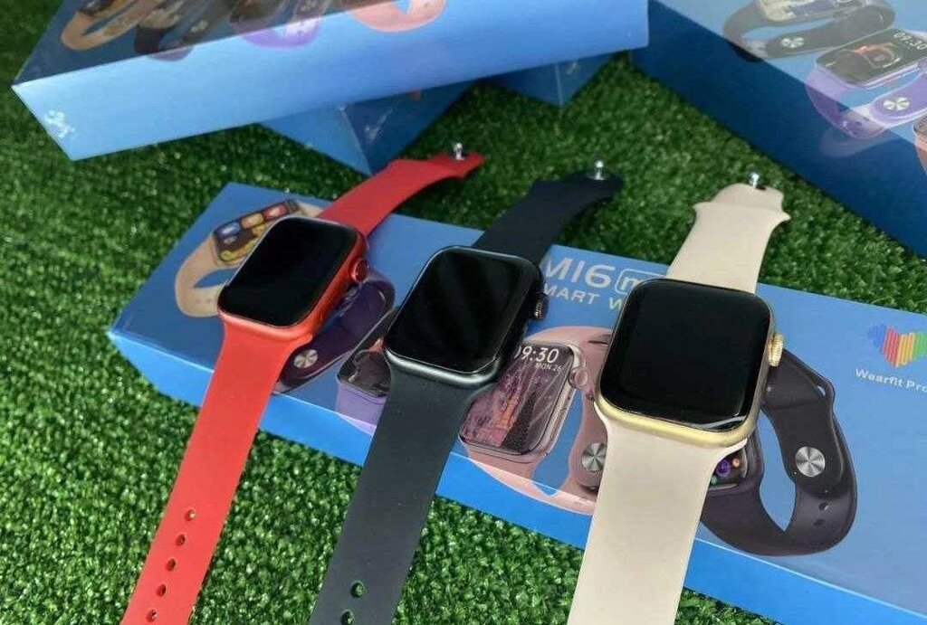 ‼ смарт-годинник Smart Watch M16- Mini Apple Watch колір Серій від компанії K V I T K A - фото 1