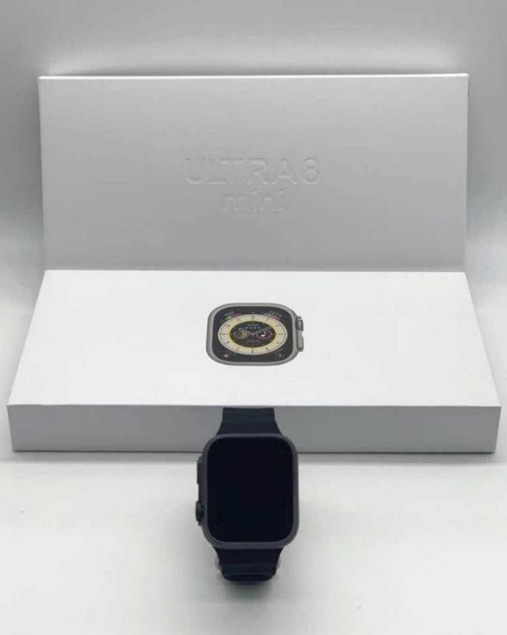 Смарт годинник Smart Watch Ultra8 mini + ремінець! Режим спорт+здоров&#x27,я від компанії K V I T K A - фото 1