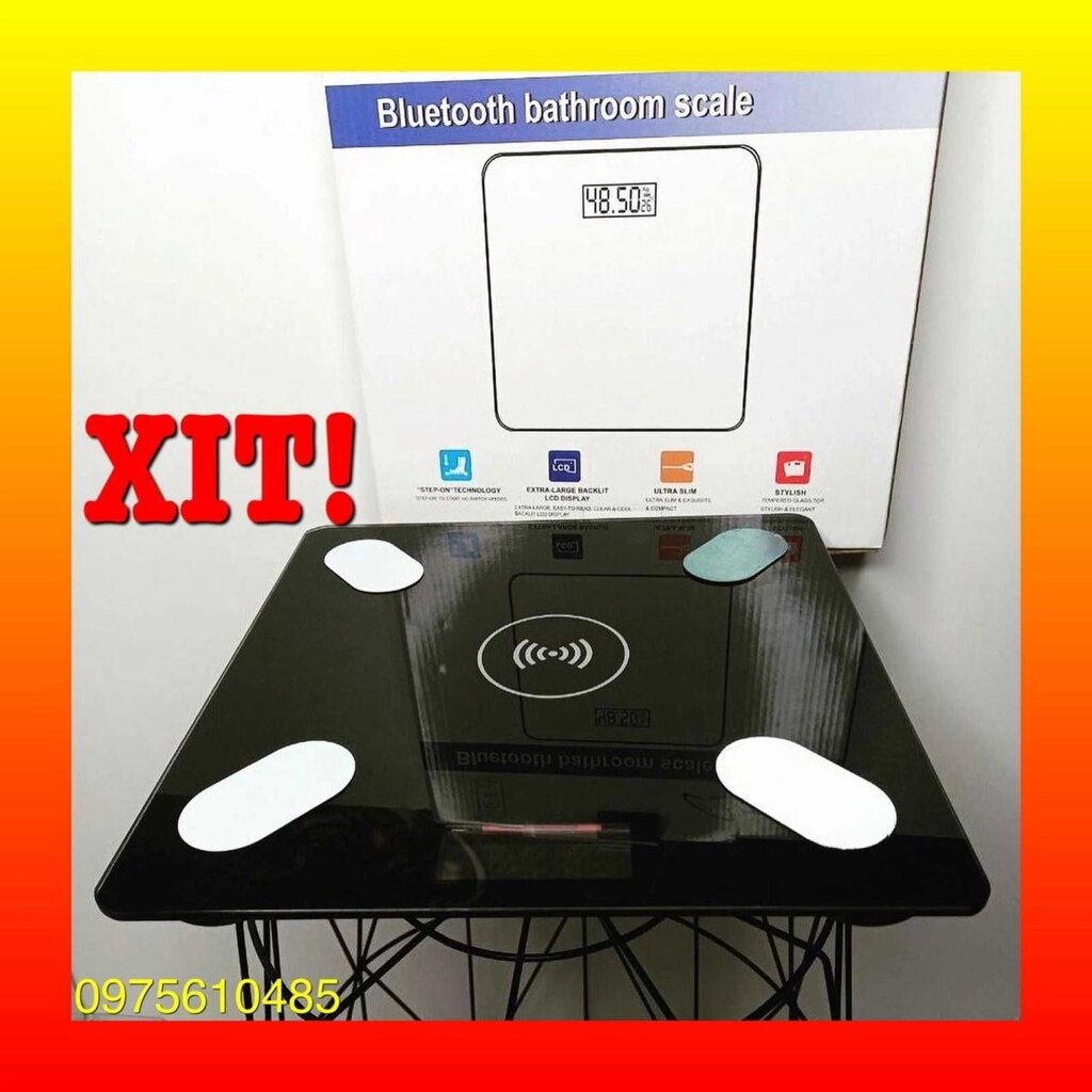 Смарт ваги підлогові Bluetooth розумні розумні блютуз ваги від компанії K V I T K A - фото 1