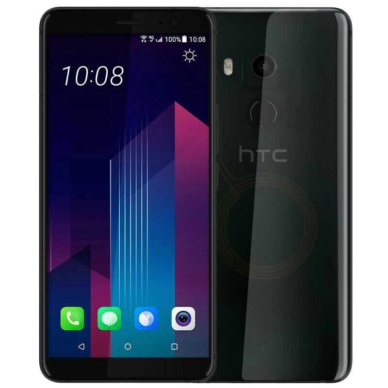 Смартфон HTC U11 Plus 4/64 Black 2sim SLCD 6 8ядер 12мп/8мп 3930мА·год від компанії K V I T K A - фото 1