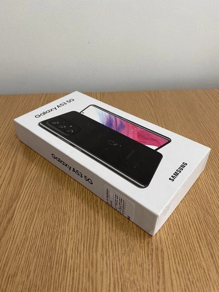 Смартфон Samsung Galaxy A53 5G 8/128GB Black + чохол (книга) від компанії K V I T K A - фото 1