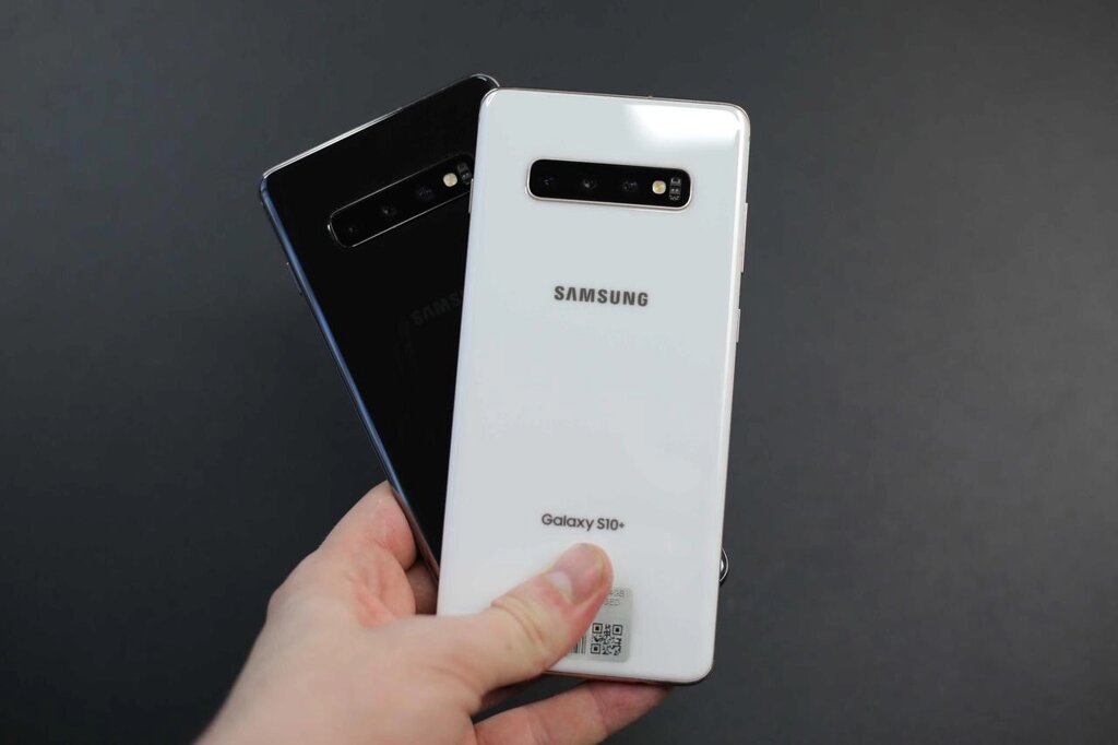 Смартфон Samsung S10+ 12/1024Gb Ceramic Black Як новий від компанії K V I T K A - фото 1