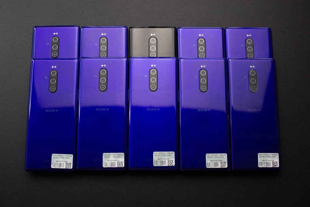 Смартфон Sony Xperia 1 6/64Gb Purple SD855 Trade-In від компанії K V I T K A - фото 1