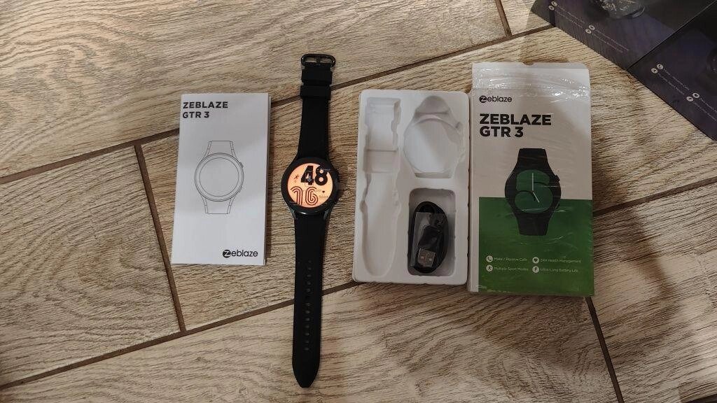 Смартгодинник Zeblaze GTR 3 smart watch Годинник дзвінки серце від компанії K V I T K A - фото 1
