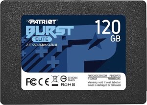 SSD диск 120GB Patriot Burst Elite 2.5 SATAIII TLC. Безкоштовна дост.