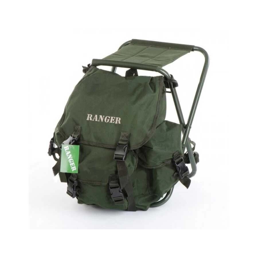 Стілець із рюкзаком Ranger RBagPlus RA-4401 для рибалки, мисливця, грибника від компанії K V I T K A - фото 1
