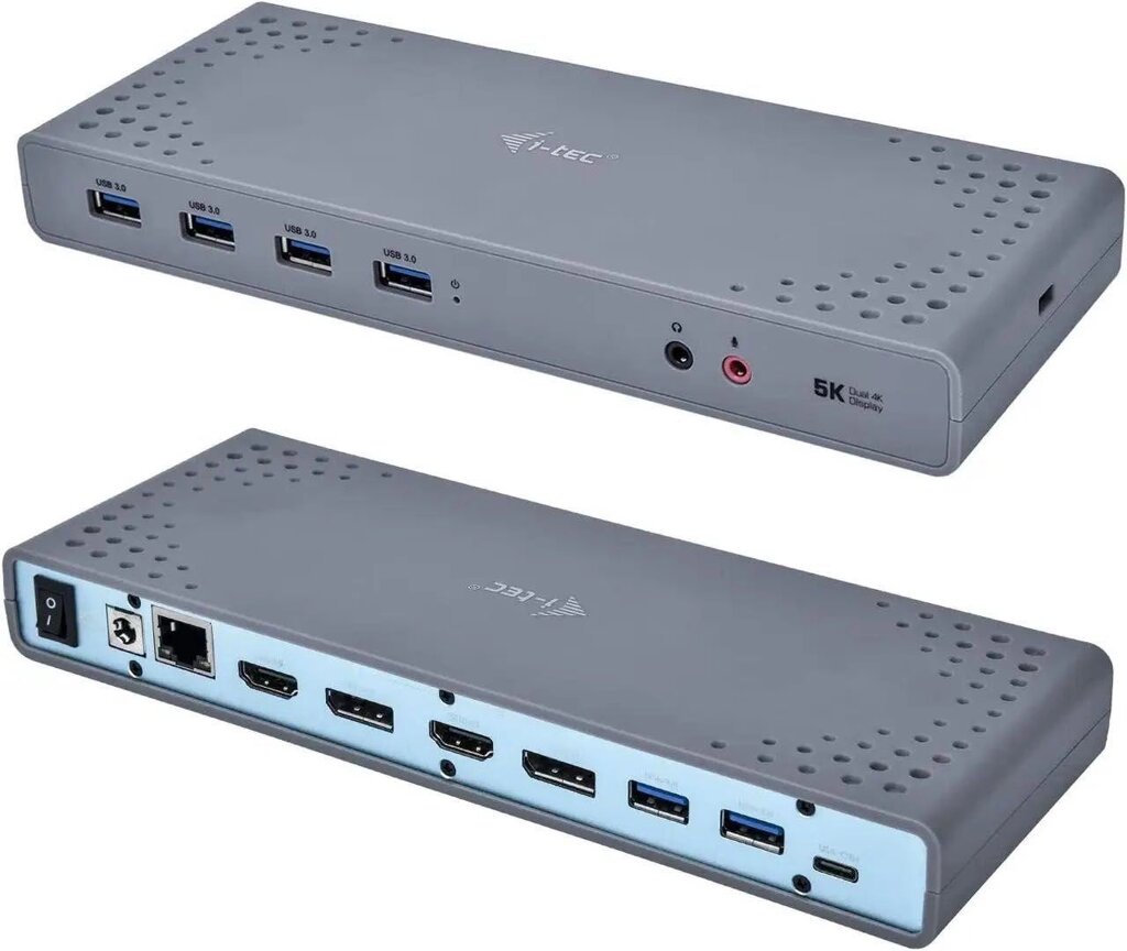 Stock I-TEC USB-C/A Docking Station із двома дисплеями від компанії K V I T K A - фото 1