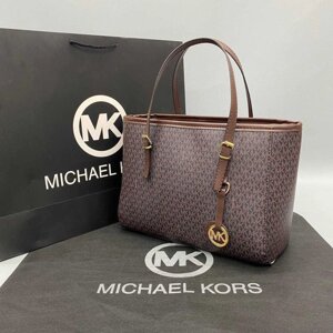 Сумка жіноча Michael Kors шопер Майкл Корс жіноча сумка коричнева