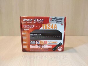 Т2 ресивер World Vision T624A (DVB-Т2/C приймач, тюнер)