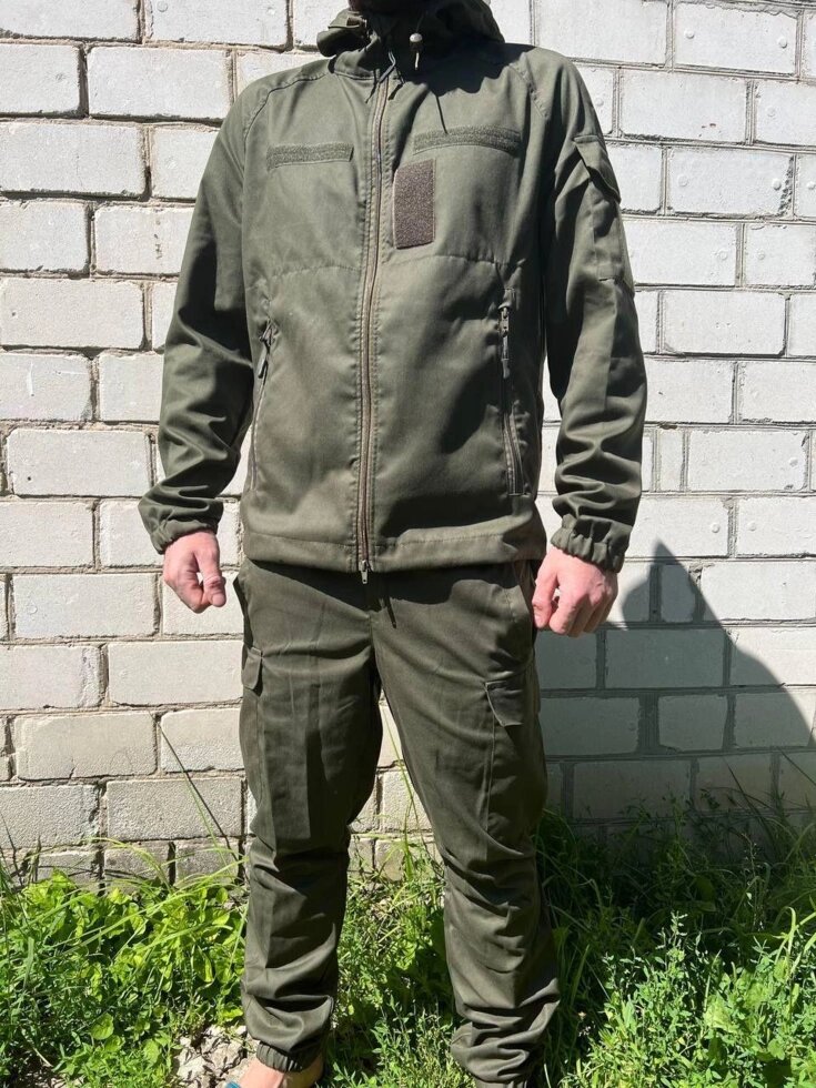 Тактичний костюм гірка армійський літній олива хакі від компанії K V I T K A - фото 1