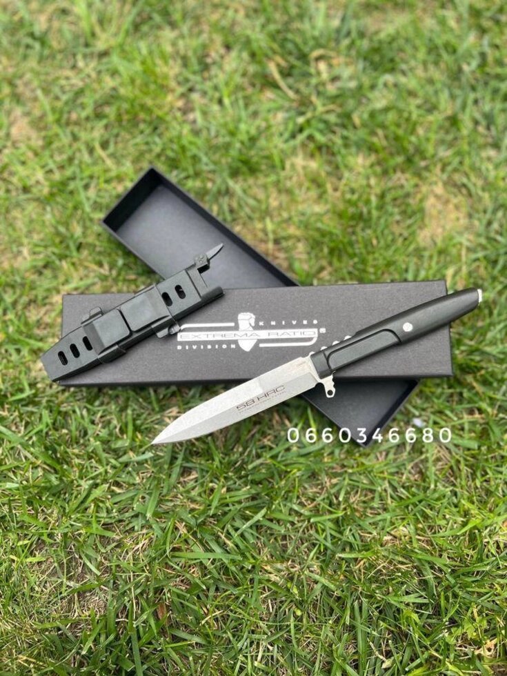 Тактичний військовий ніж ЗСУ. Армійський ніж. Похідний ніж від компанії K V I T K A - фото 1