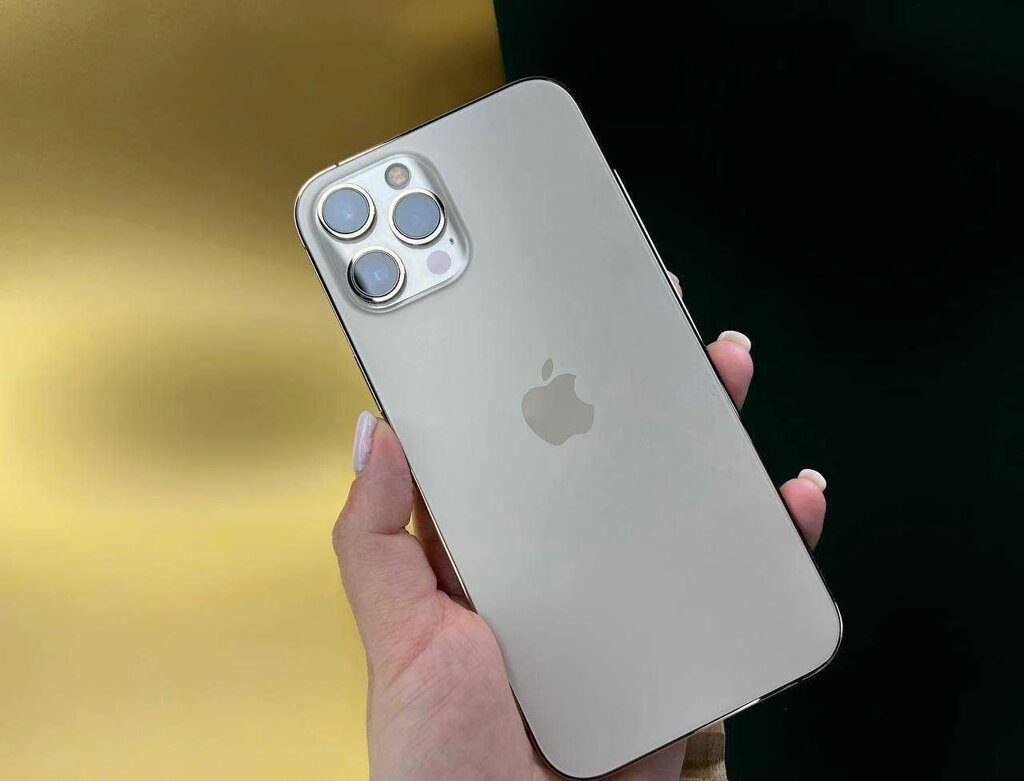 Телефон Apple iPhone 12 Pro Max Gold (256GB) Купити Смартфон від компанії K V I T K A - фото 1