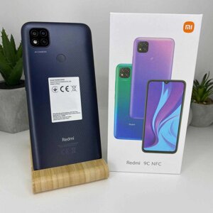 Телефон Xiaomi Redmi 9C NFC 3/64GB Midnight Gray Купити Смартфон Сяомі