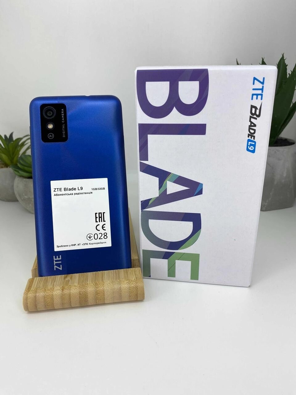 Телефон ZTE Blade L9 1/32GB Blue Купити Смартфон ЗТЕ від компанії K V I T K A - фото 1