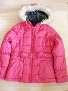 Тепла зимова куртка London Fog зріст 140 146 для дівчинки 12 14 років