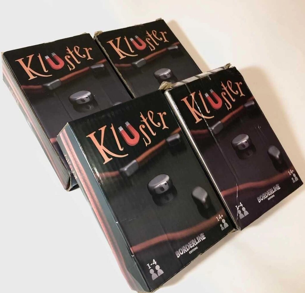 ТОП продажів. Настільна гра з магнітами Кластер, Kluster. Китай від компанії K V I T K A - фото 1