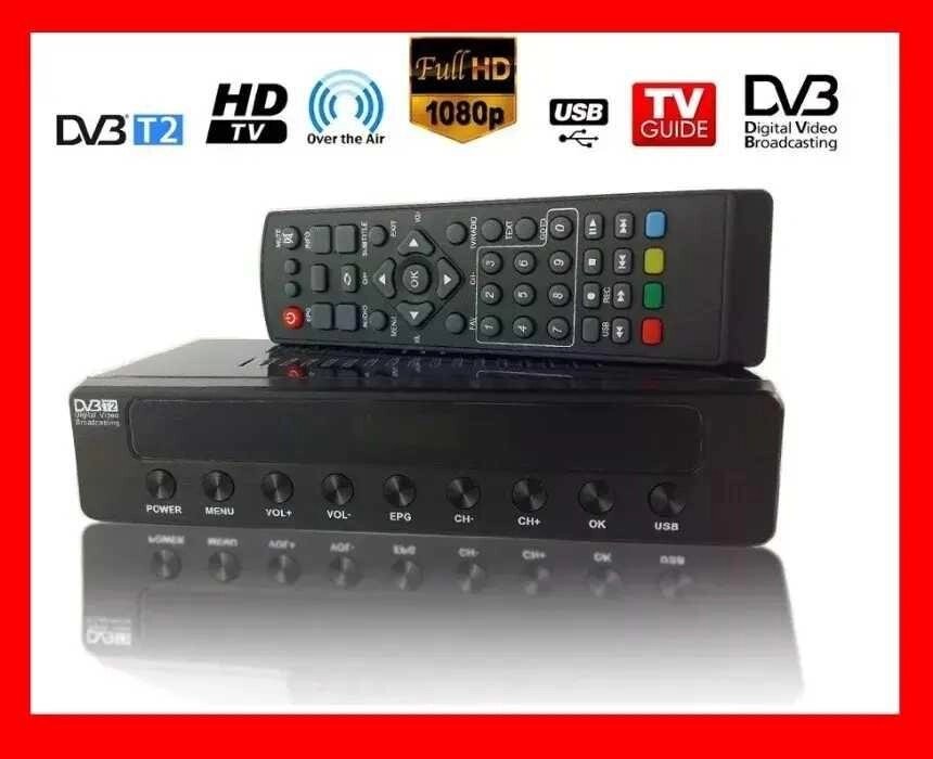 TV тюнер Т2 приймач для цифрового ТВ OperaSky OP-207\Opera\Lumax\Star від компанії K V I T K A - фото 1