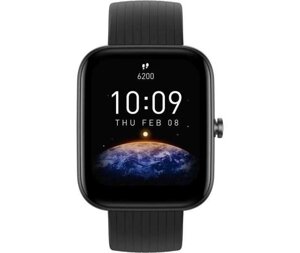 Розумний фитнес часи Xiaomi Amazfit Bip 3 Pro Black розумний годинник