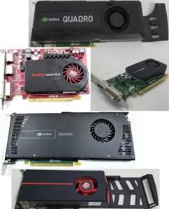 Відеокарта AMD firepro V4900 W5000 W7000 ATI radeon HD 6770 7950 sapph