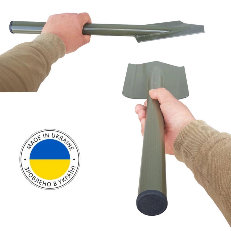 Військова саперна лопата L1, саперка, саперна лопата від компанії K V I T K A - фото 1