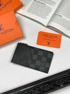 Візитниця класична Louis Vuitton маленький гаманець Луї Віттон k004