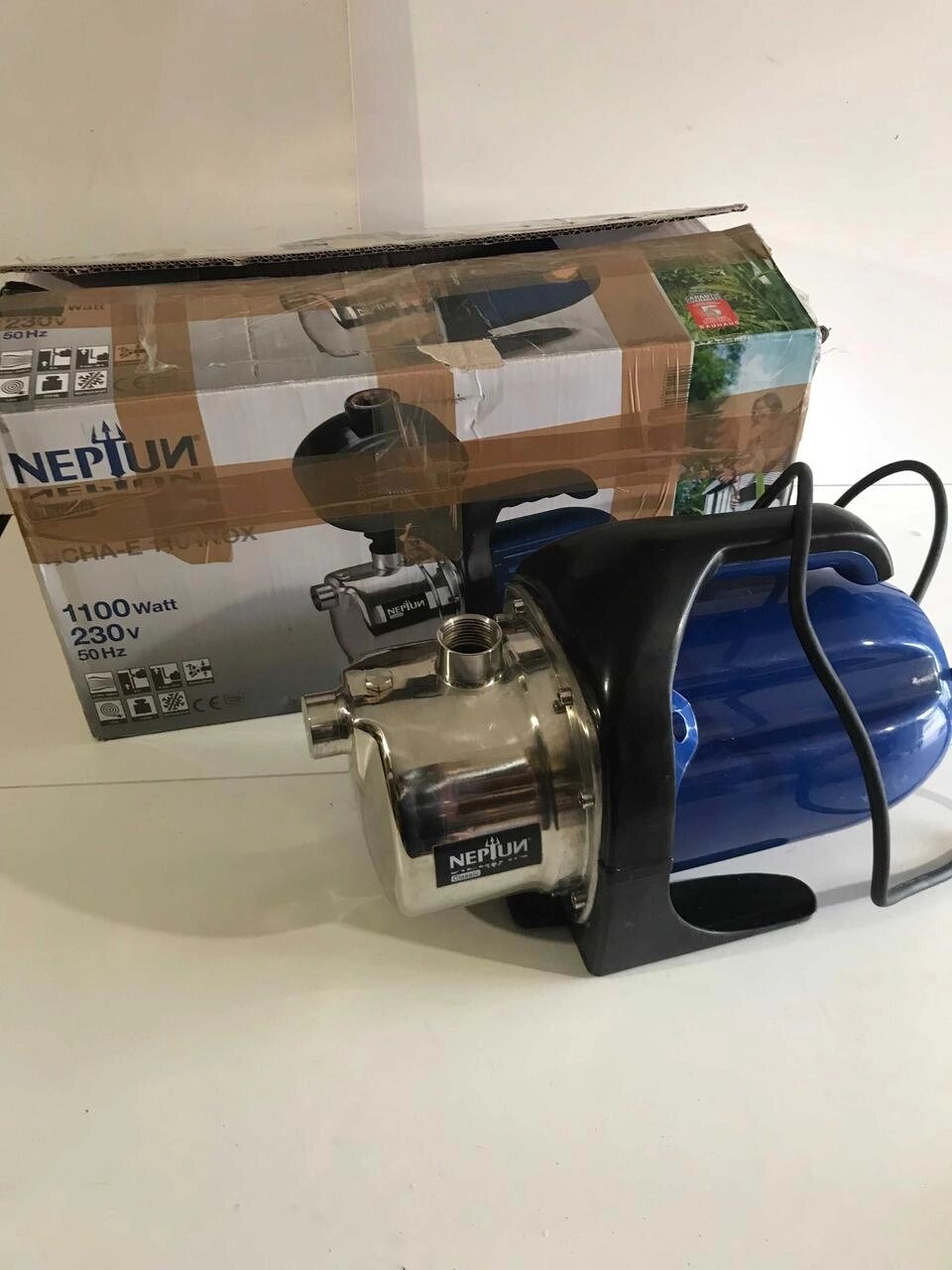 Водяний насос NCHA-E 110 INOX Neptun Classic з Німеччини від компанії K V I T K A - фото 1